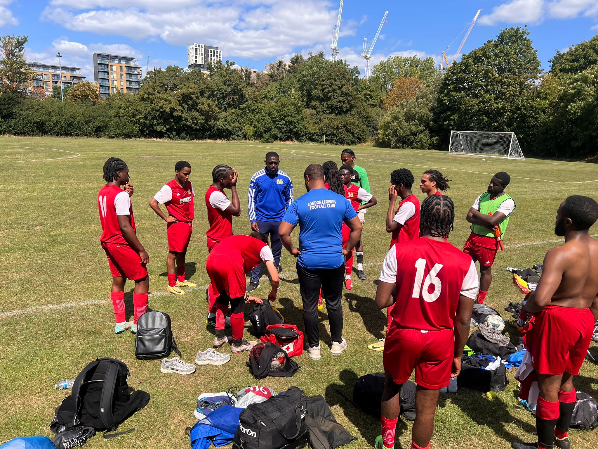 Game Day Vibes - Adult First-Team Friendly Football